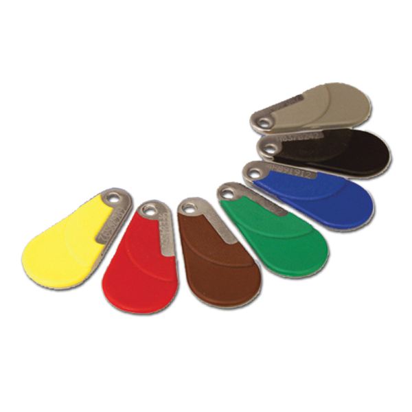 badge multicolore